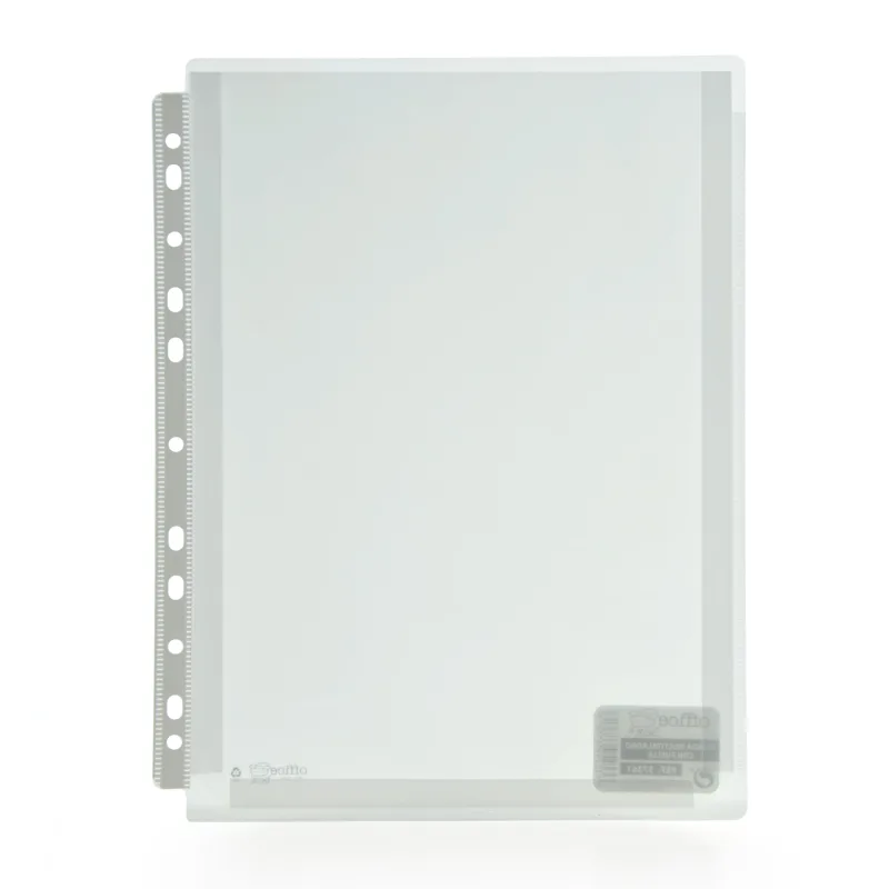 Packs 5 Dossier de Gran Capacidad Hasta 250 Hojas - 4 Formatos de Apertura Para Archivar en Anillas o Distibución de Documentos by Office Box (Multitaladro con Apertura Superior y Media Lateral)