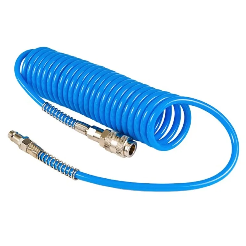 AIRPRESS - Manguera de aire comprimido espiral 15 metros 8 x 5 mm
