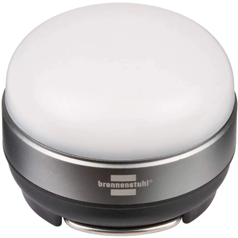 Brennenstuhl linterna multifunción LED OLI 0200 (lámpara para exterior IP44, 180lm, lámpara de camping con hasta 45h de duración de luz, funciona con pilas, función de luz SOS)
