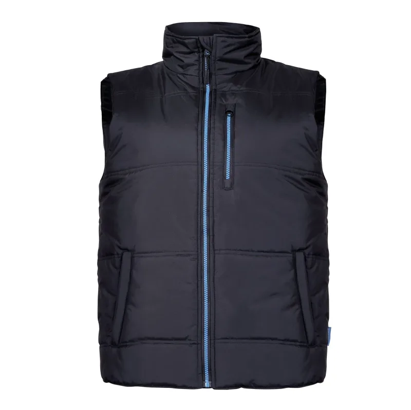 BEZRĘKAWNIK OCIEPLANY CZARNO-NIEBIESKI, XL", CE, LAHTI