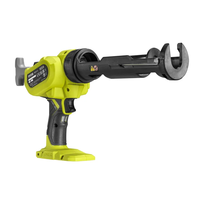 RYOBI - Pistola de Cartuchos Silicona 18V ONE+ - Capacidad 310 ml, Presión máx. 2250N - para Sellado - Portacartuchos Giratorio Desmontable - Bloqueador de Gatillo - Sin Batería ni Cargador - RCG18-0