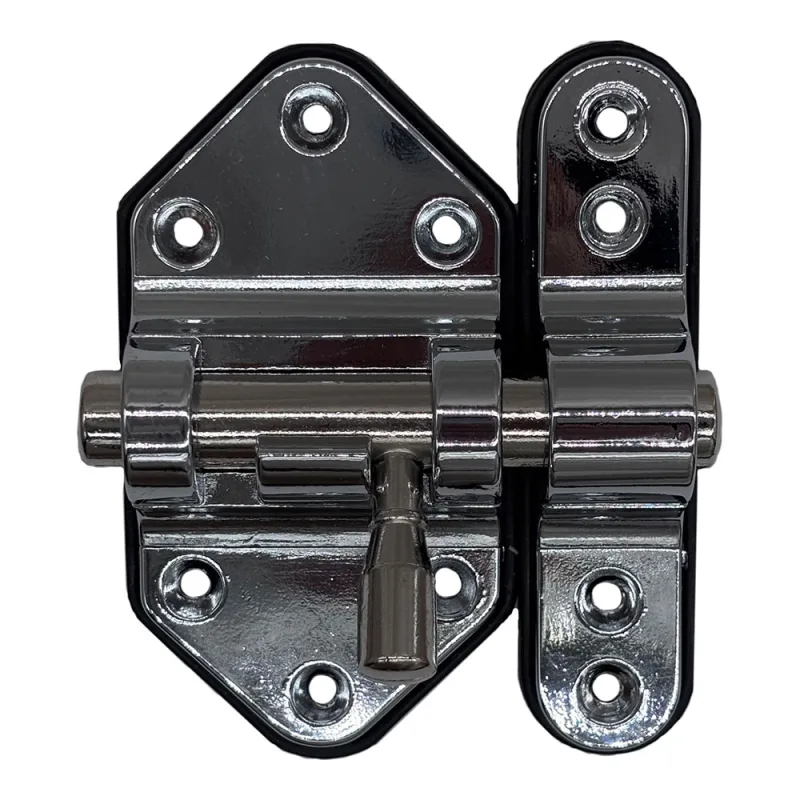 Pasador reforzado base plástica 40 mm cromo