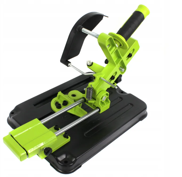 Soporte para amoladora 115/125mm, marca Silver, modelo profesional, ideal para trabajos de rectificado, alta estabilidad y durabilidad para uso en talleres y reparaciones.