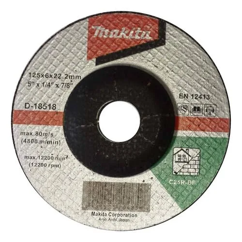 Makita D-18518 - Disco para hormigón Makita 125 x 6 mm C24R