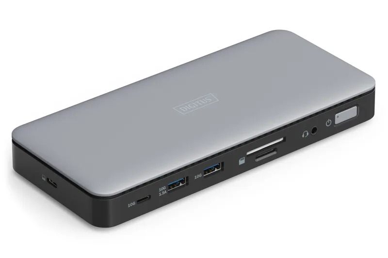 Digitus Estación de acoplamiento USB-C, 11 puertos