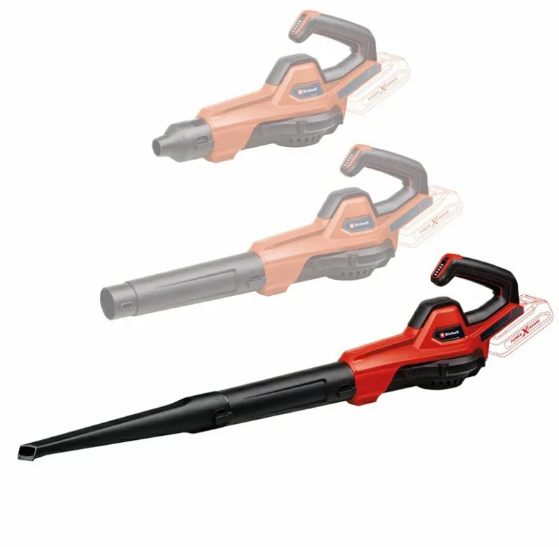 Einhell Soplador Universal inalámbrico GE-UB 18/250 Li E (1 x 4,0 Ah) Power X-Change (18 V, 250 km/h, Velocidad de Aire, 3 Piezas, Tubo, Velocidad con indicación LED, Incluye 1 batería de 4,0 Ah,