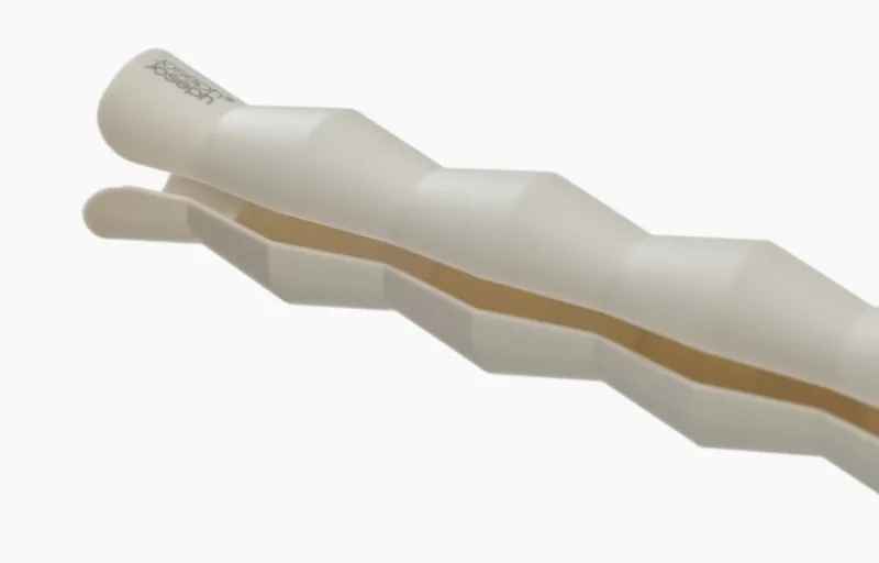 Juego de 2 Barras para Ropa Orderly™, para Organizar Calzado y Ropa, Espaciador Grande, Diseño Ajustable, Material Resistente, Color Gris, Fácil Instalación y Optimización de Espacio.