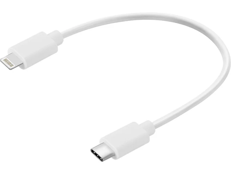 Sandberg 136-71 cable de conector Lightning 0,2 m Blanco