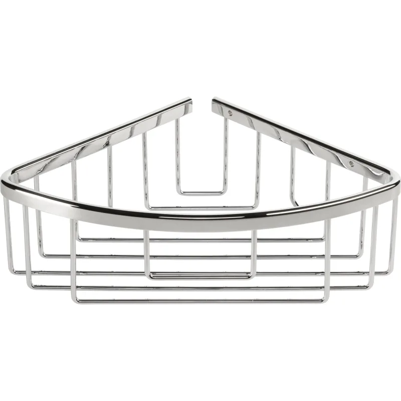 Tesa Aluxx Shower Corner Shelf 40200 chrome incl. adhesive mnt.