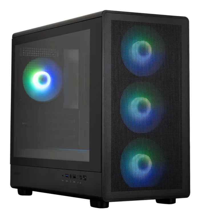 ZALMAN M5 ARGB - Carcasa para PC Mini Tower (Negro)