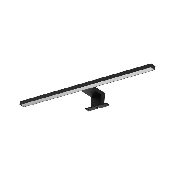 Alumbracuadros 7w 4000k sauco negro instalacion 3en1 700lm 4,5x50x10cm ip44