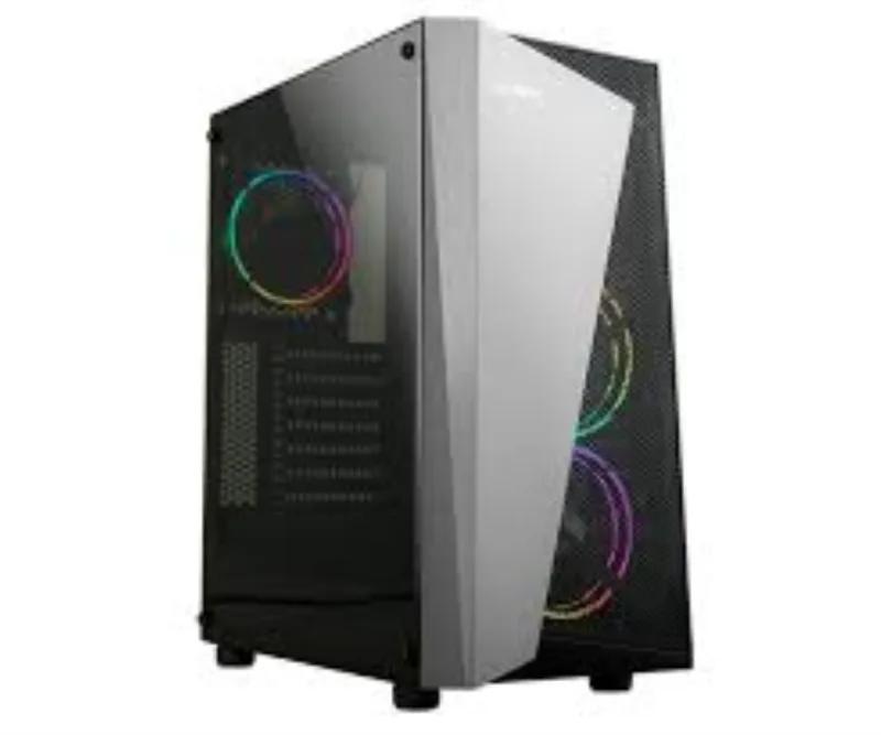 Zalman - Carcasa para Torre ATX S4 RGB con Paneles de Cristal (Negro)
