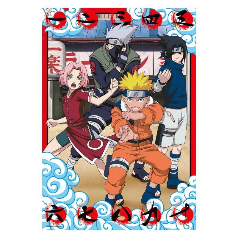 Ravensburger - Puzzle 300 Piezas Naruto | Puzzle Adultos | para Toda La Familia | 27x39 Cm | Rompecabezas Adultos | Regalo Adulto | Idea Regalo