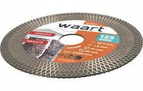 Waart tarcza diamentowa 125 x 22.2, do cięcia gresu
