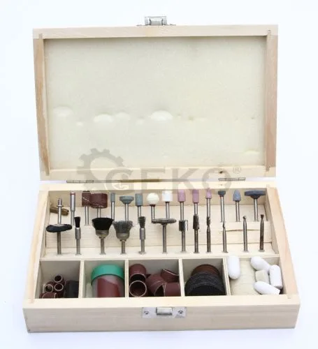 Geko G01210 - Juego de brocas (100 unidades), color marrón claro