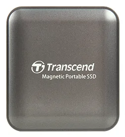 Transcend TS2TESD420C SSD portátil de 2 TB (compatible con iPhone MagSafe) USB de alta velocidad 20 Gbps hasta 2.000 MB/s 4K ProRes Shooting, gris