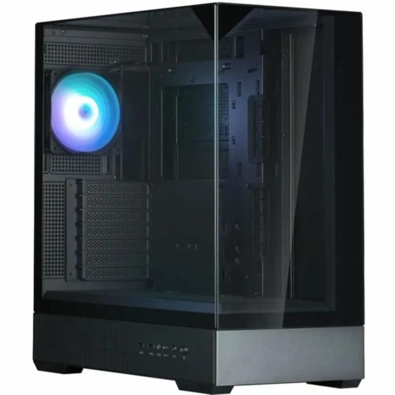 ZALMAN P40 Prism - Carcasa para Ordenador (Torre Media), Color Negro
