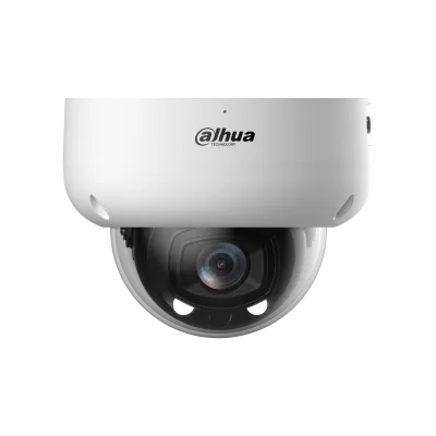 Dahua. Serie WizMind. Cámara Dome Full Color con luz visible en 4MP. Triple Streaming H.264 / H.265 25 IPS @ 4MP 25 IPS @ (1080p). WDR (140