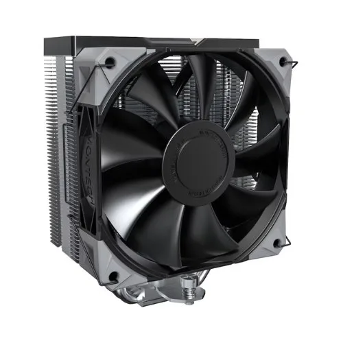 Montech NX400 Black CPU-K?hler - 120mm, schwarz