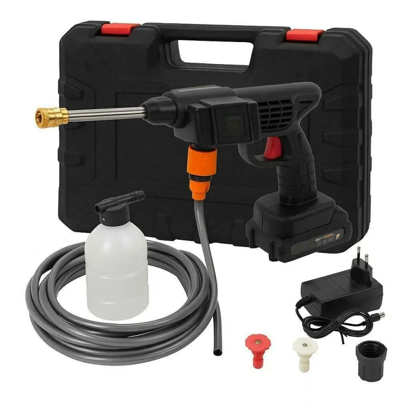 Rockforce limpiadora a presión 21V con succión 15bar