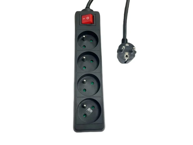 4-way power strip on/off