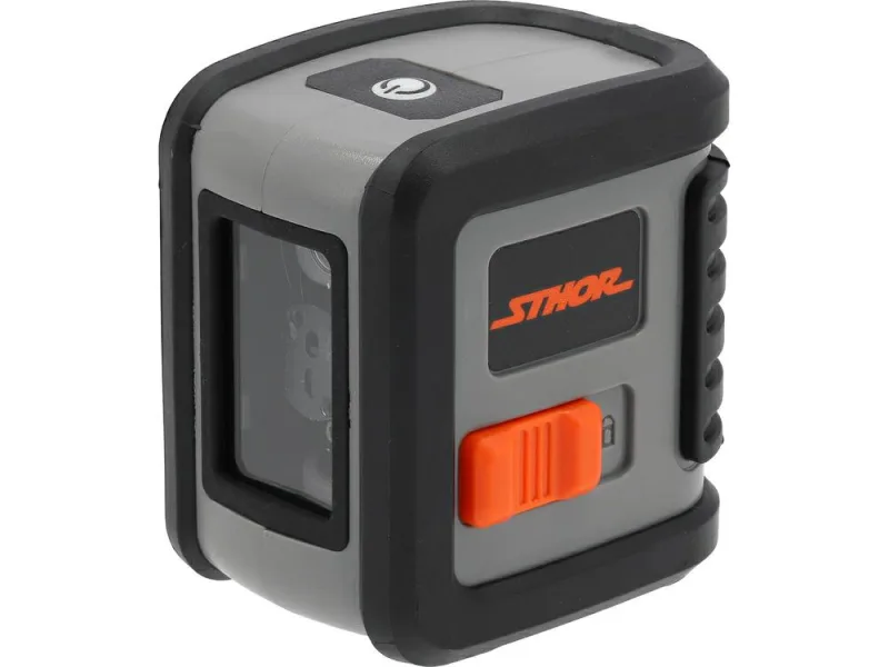 Sthor laser krzyżowy samopoziomujący zielony