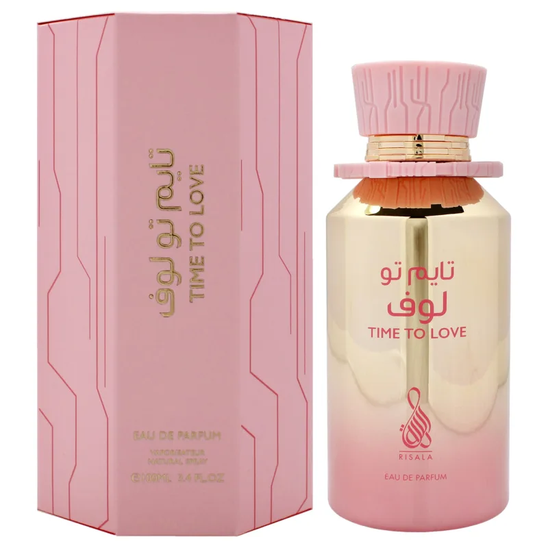 Time To Love de Risala para mujer - Spray EDP de 3.4 onzas