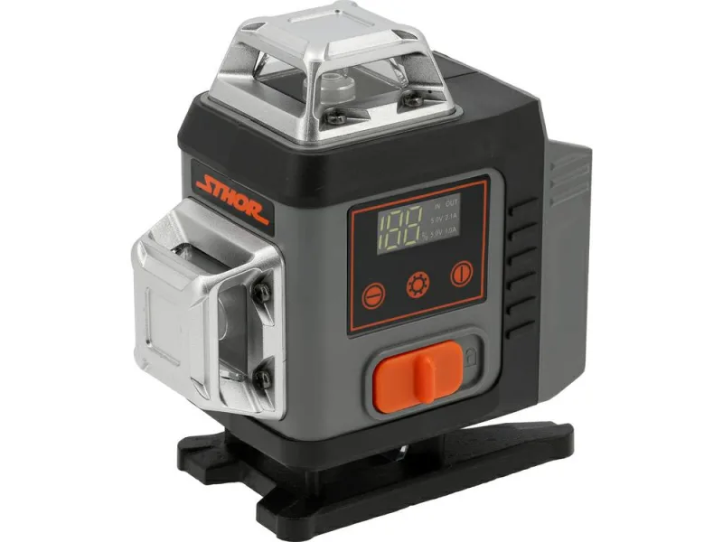 Sthor laser zielony 16 liniowy 4d z akcesoriam