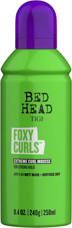 Mousse para Cabello Rizado Bed Head con Fijación Fuerte 250 ml