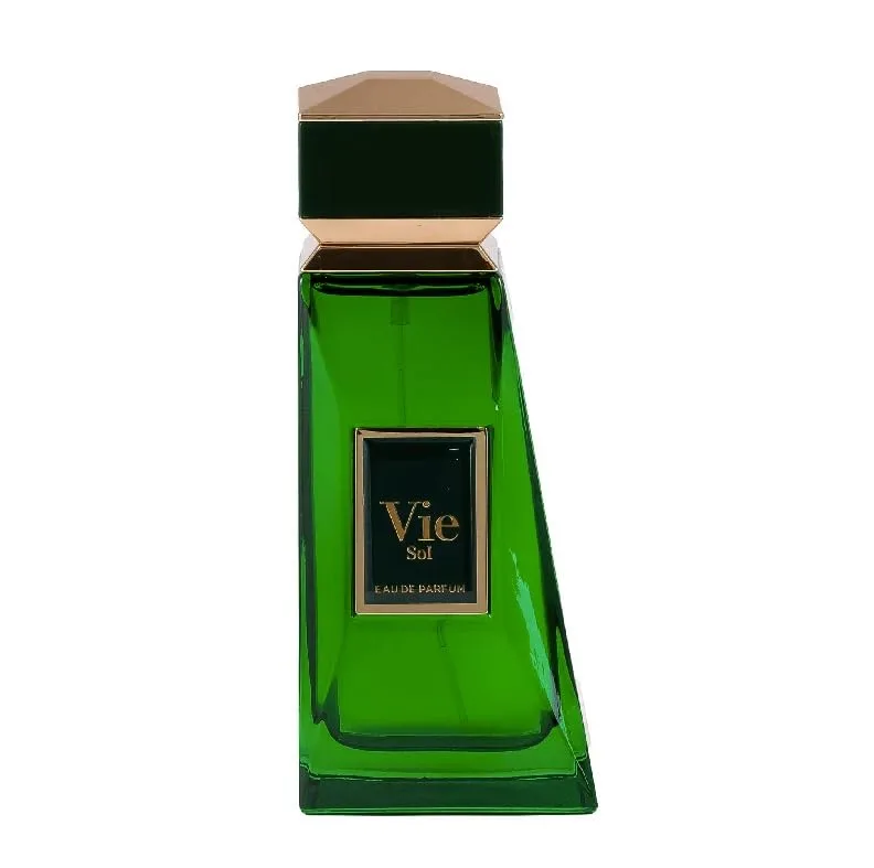 Fragrance World Vie Sol Eau De Parfum 80 ml Para Hombre Agua Fragancia Árabe Geranio Olibanum Oud