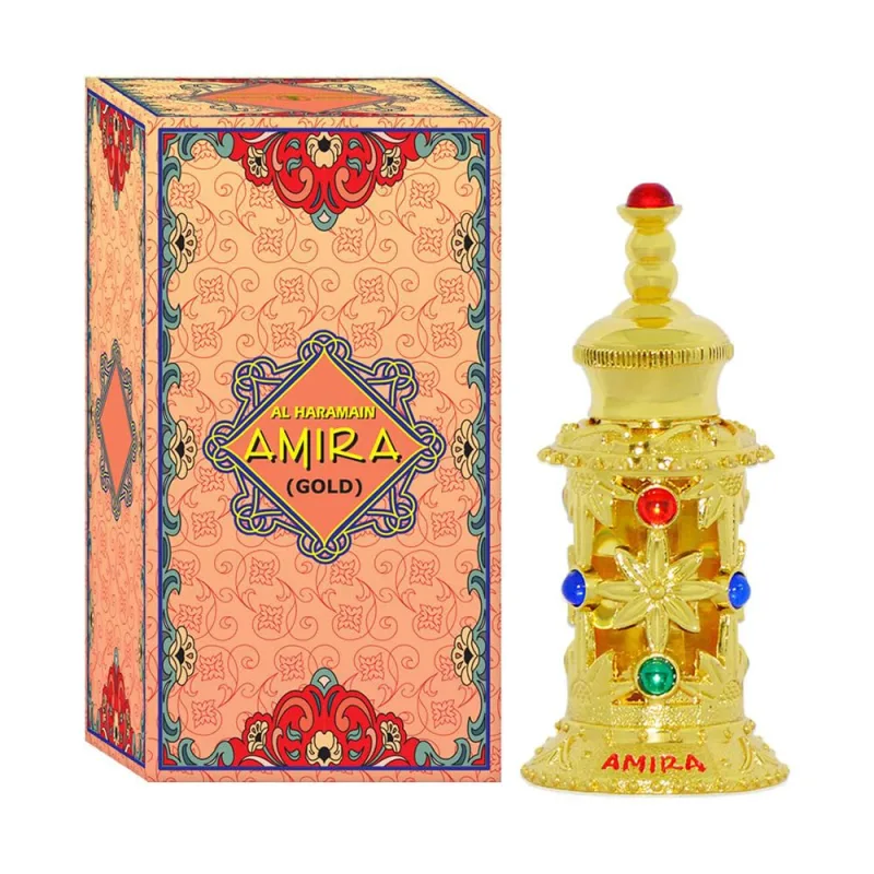 PARFÉM Al Haramain Amira Gold Perfumed Oil W, 12 ml