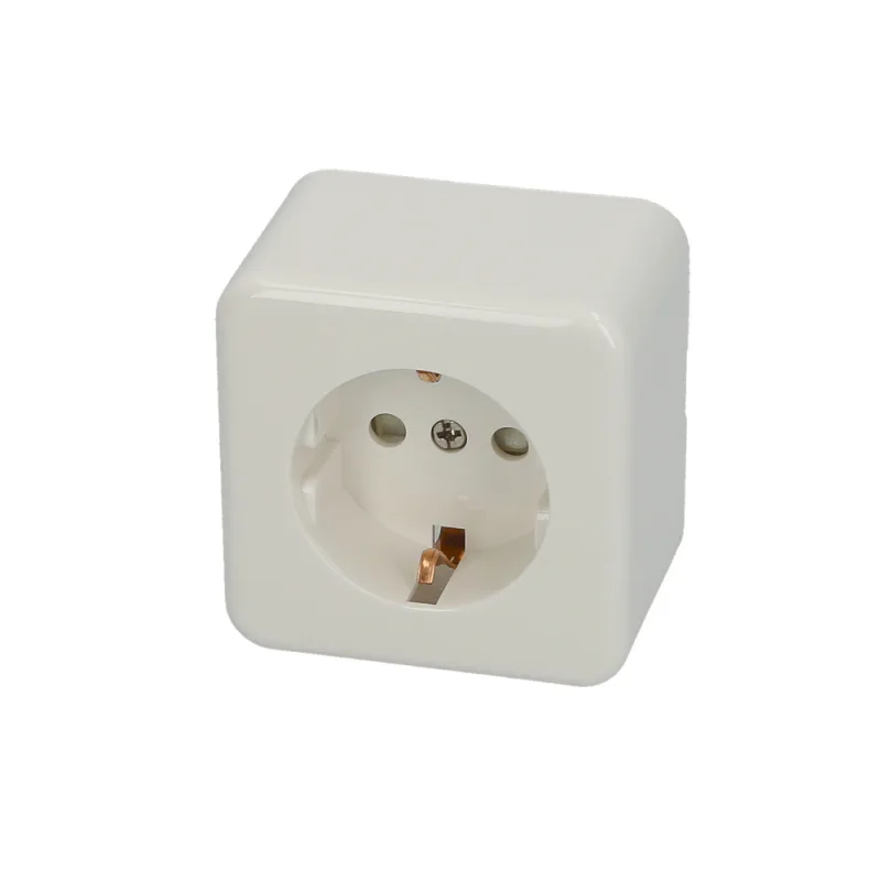 Base Superficie Con Toma Tierra