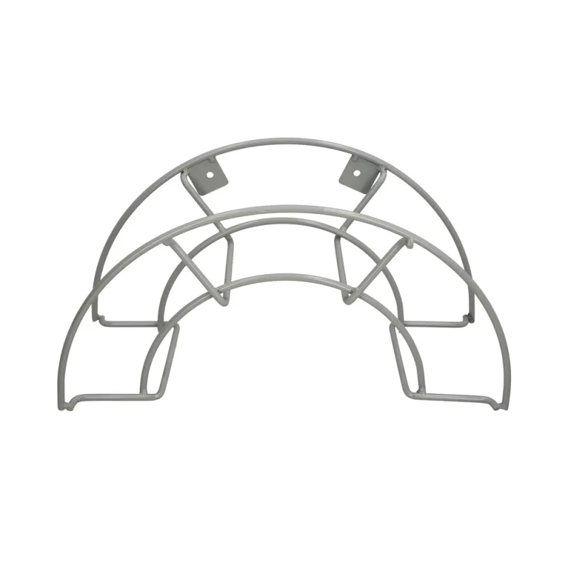 Soporte Manguera Pared Metalica 1/2 Luna Color Gris