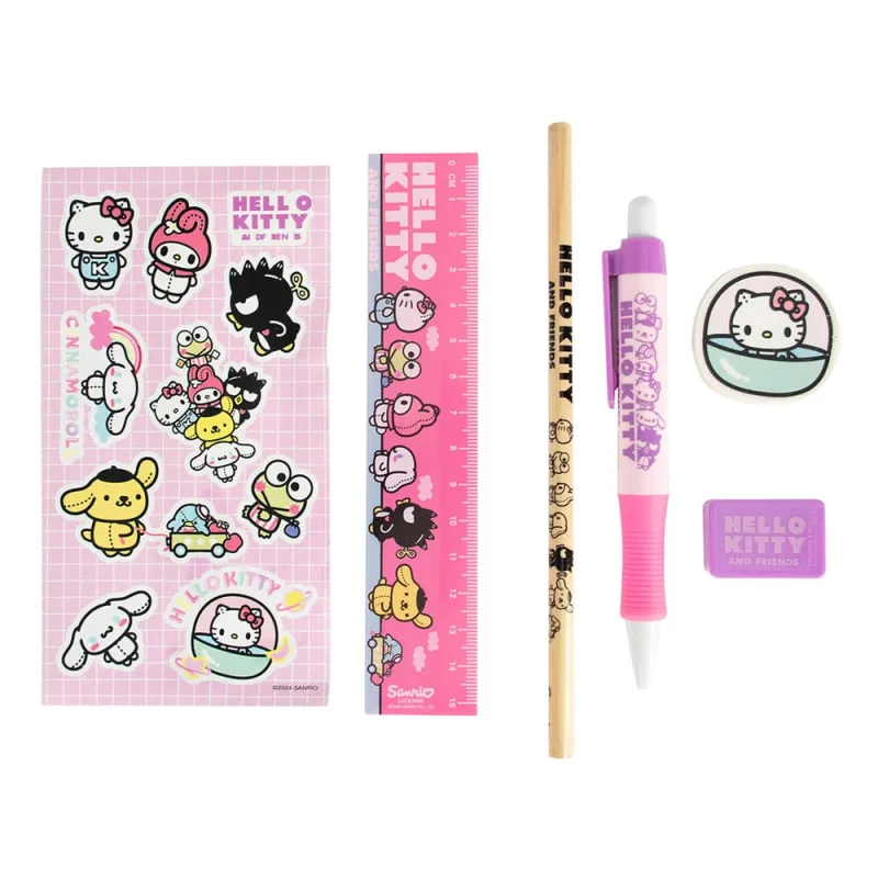 Sanrio pack de 6 set de escritura hello kitty