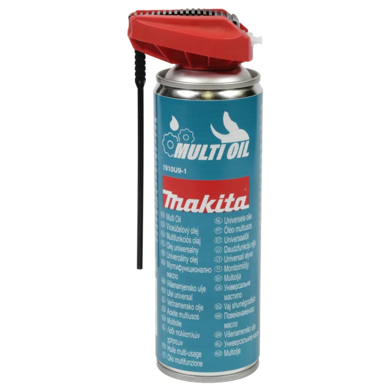 Makita Spray multiaceite, 300 ml, aceite universal con pulverizador, modelo 1910U9-1