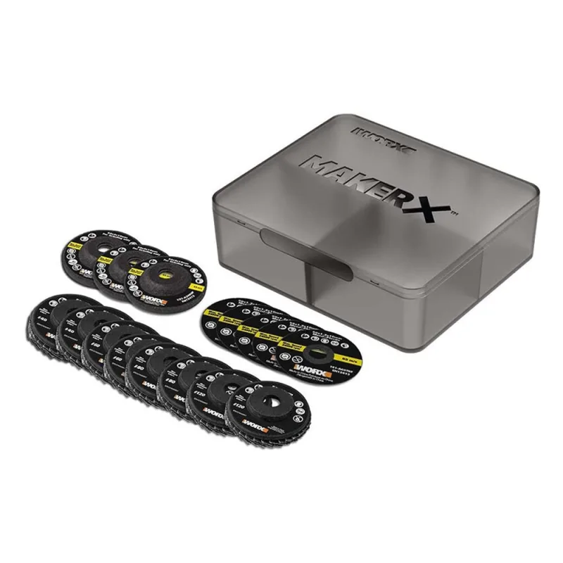WORX Maker X WA7213 Angle Grinder Accessory Kit