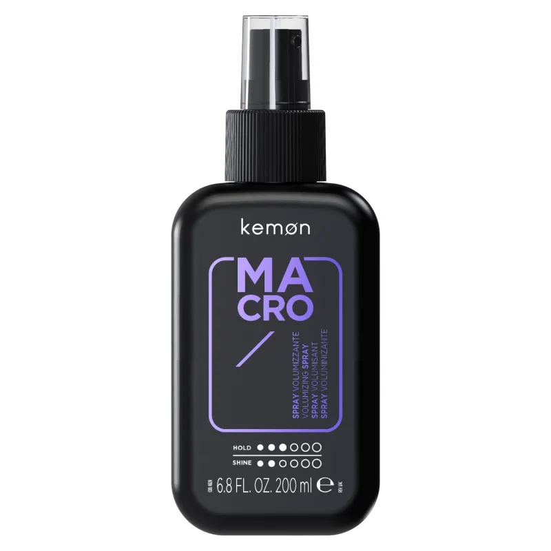 kemon hair style texturing macro spray voluminizador 200ml