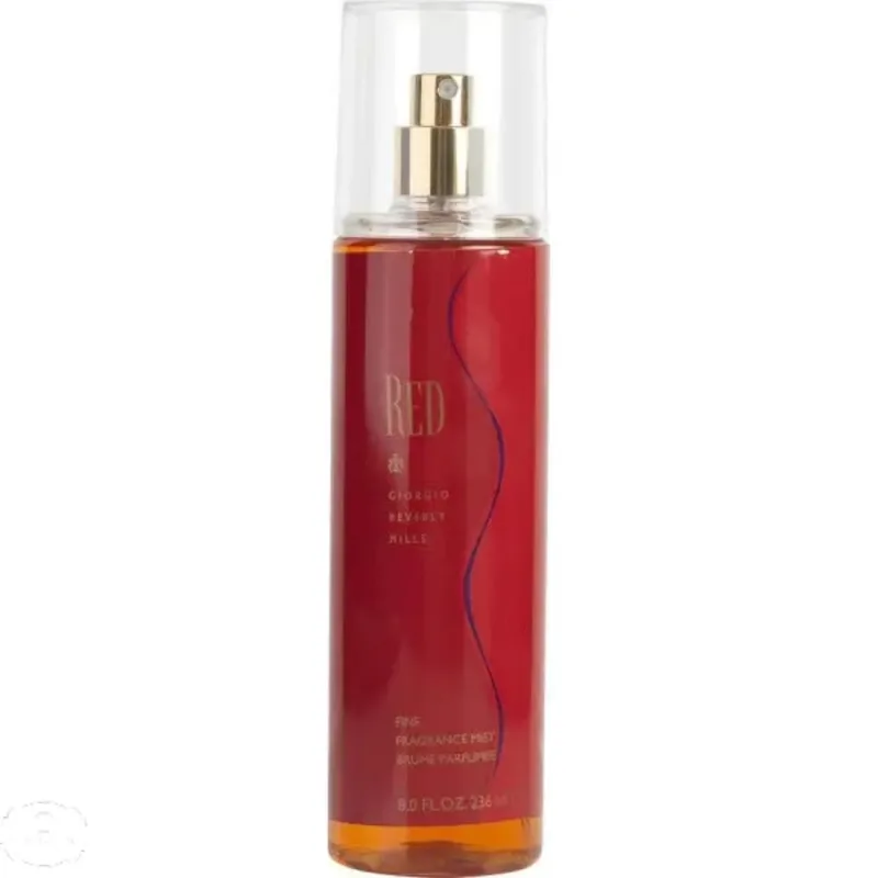Giorgio beverly hills red fragrance mist 236ml spray