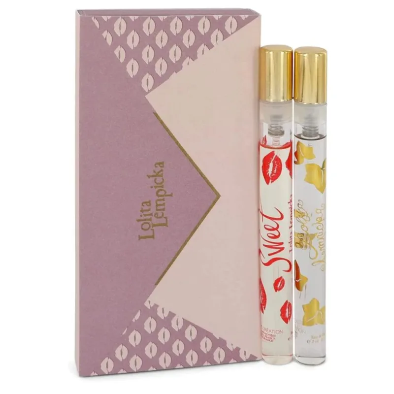 Lolita lempicka purse spray gift set eau de parfum 2 x 7ml (1 x 7ml mini sweet lolita lempicka edp spray1 x 7ml mini le premier edp spray)