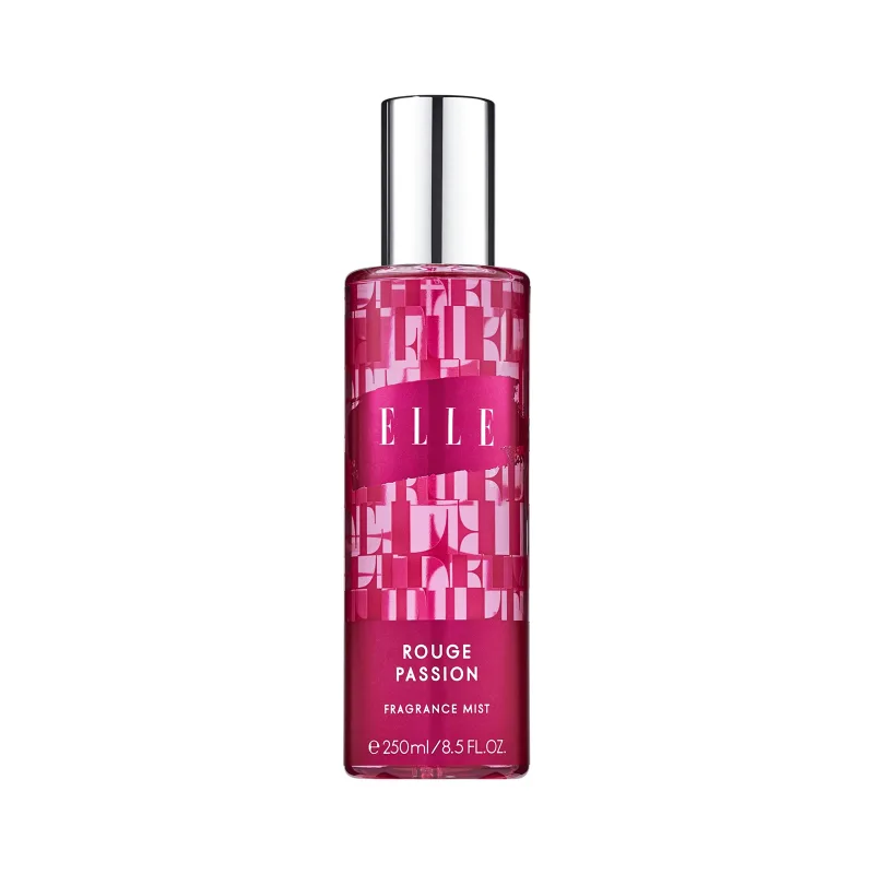 Elle rouge passion fragrance mist 250ml spray