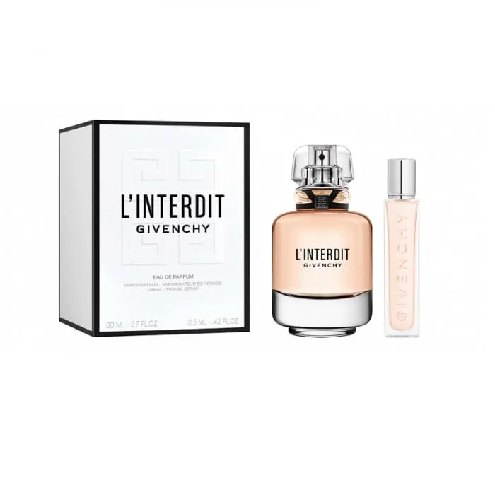 Givenchy L'Interdit Set: Edp Spray 80ml y Edp Spray 12.5ml