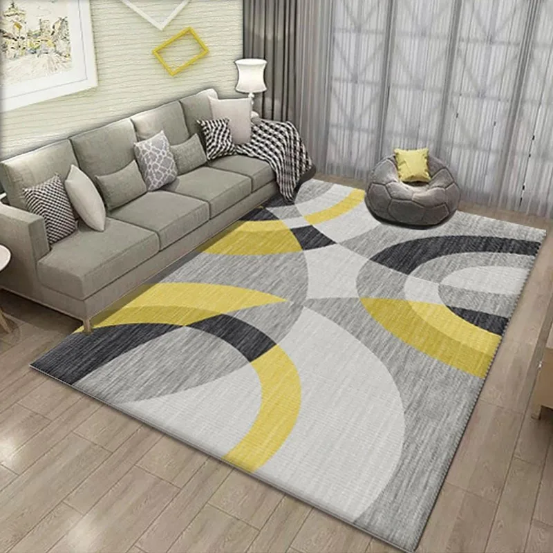 SU-K423 - Alfombra de pelo de 180 x 280 cm, suave, sedosa, esponjosa, decoración con sala de estar, SU-K423