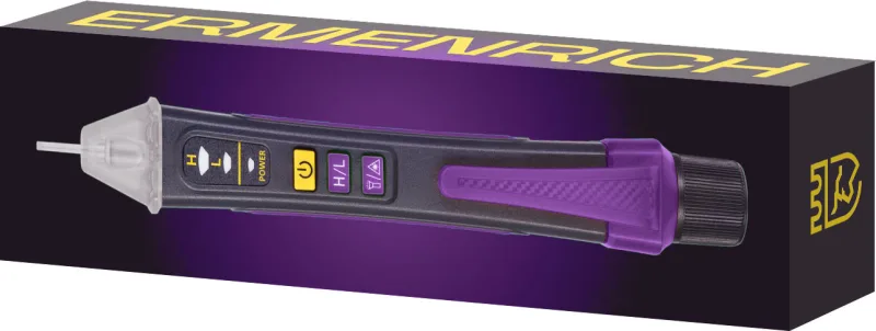 Comprobador de voltaje Ermenrich Zing WT22