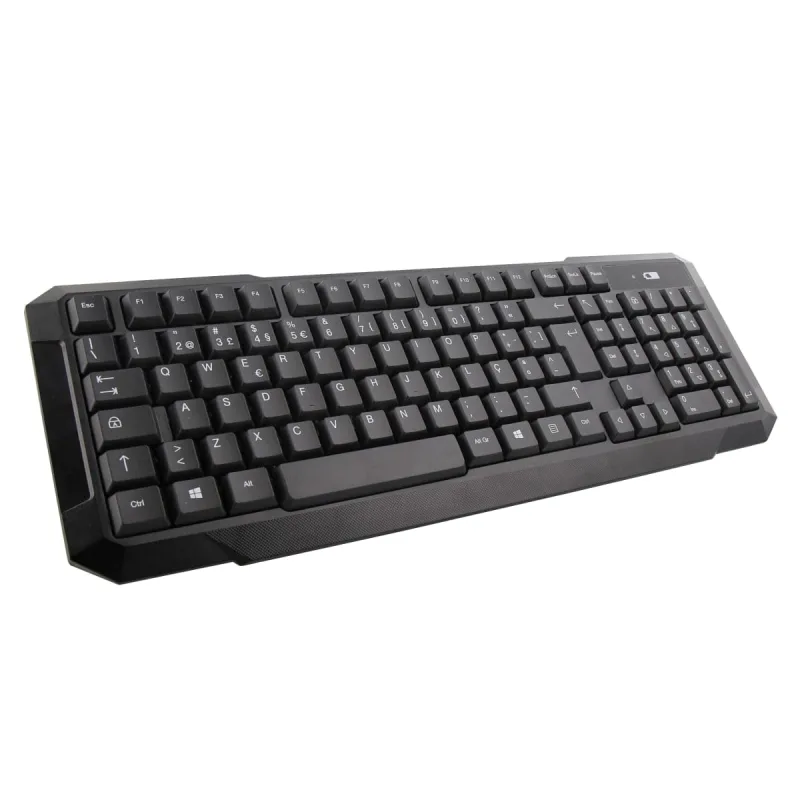 T'Nb PackRatón y Teclado -Conectividad inalámbrica y QWERTY Portugués.