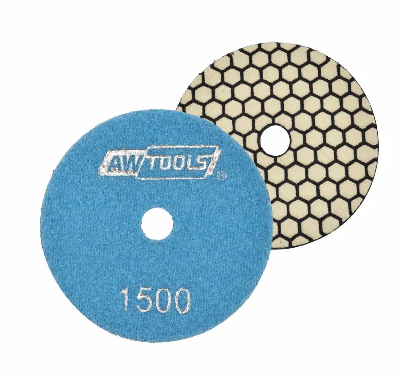 AW Almohadilla de Pulido 100mm Gr.1500 en Seco
