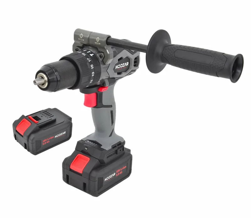 Hoozar destornillador de impacto sin escobillas 18V 2x5.0Ah 135Nm CDH135BL-T2