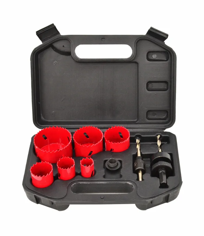 Conjunto de brocas bimetálicas Awtools 8 piezas 22-64mm