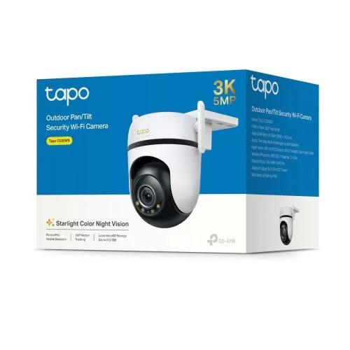 TP-Link TAPO C530WS cámara de vigilancia Torreta Cámara de seguridad IP Exterior 2880 x 1620 Pixeles Pared