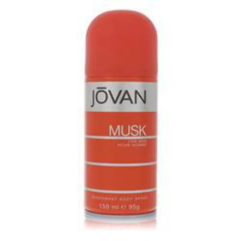 Jovan Musk - Desodorante spray de cuerpo para hombres, 150 ml