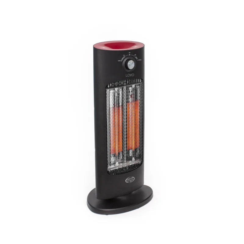 Argoclima 191070203 calefactor eléctrico Interior Negro, Rojo 800 W Calefactor eléctrico de cuarzo